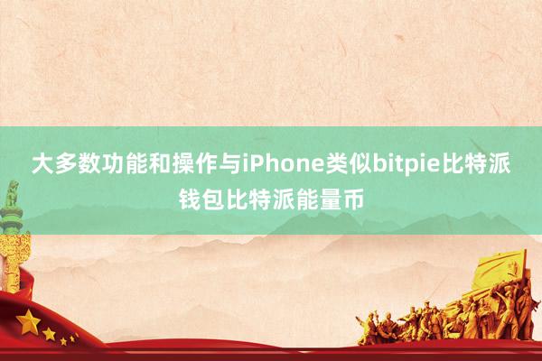 大多数功能和操作与iPhone类似bitpie比特派钱包比特派能量币