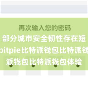 部分城市安全韧性存在短板弱项bitpie比特派钱包比特派钱包体验